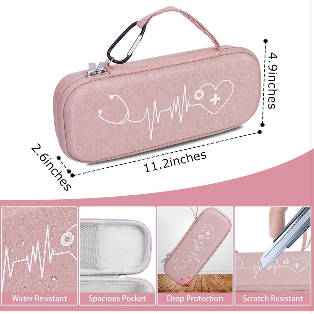 Blush Pink Stethoscope Case